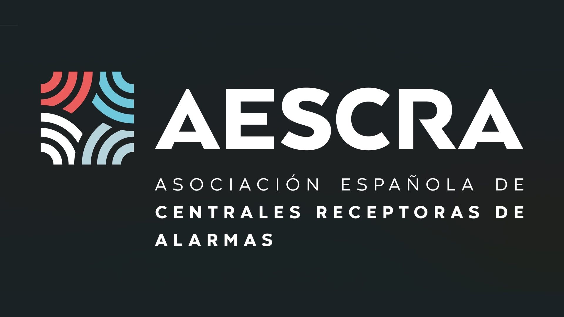 Logotipo de la Asociación Española de Centrales Receptoras de Alarmas (AESCRA)