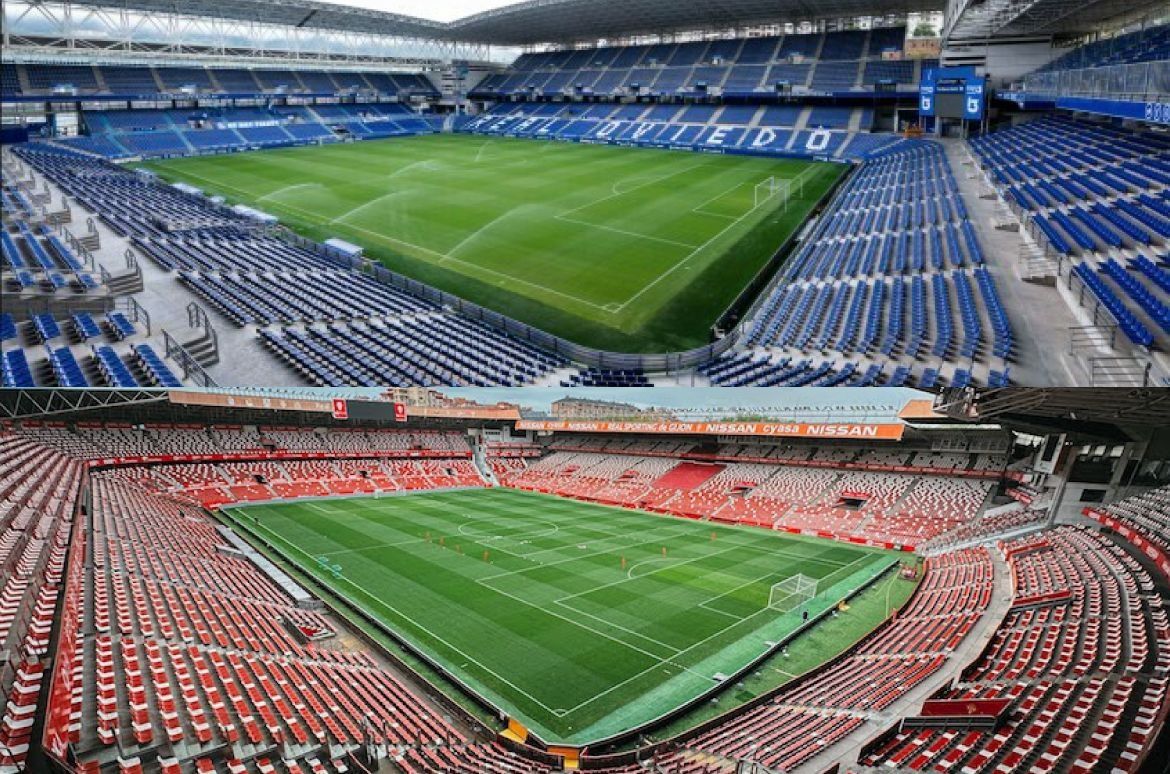 Real Sporting y Real Oviedo impulsan la renovación de sus estadios y ciudades deportivas con los fondos CVC