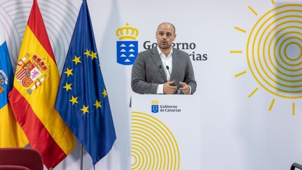 El portavoz del Gobierno de Canarias, Alfonso Cabello. Foto: EuropaPress.