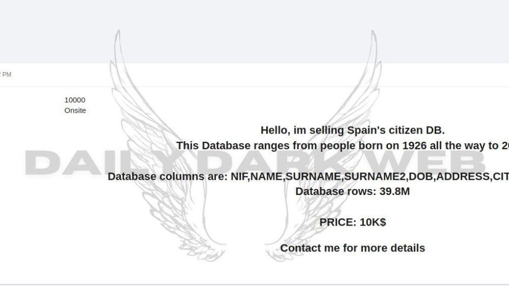 base datos espanoles base datos espanoles