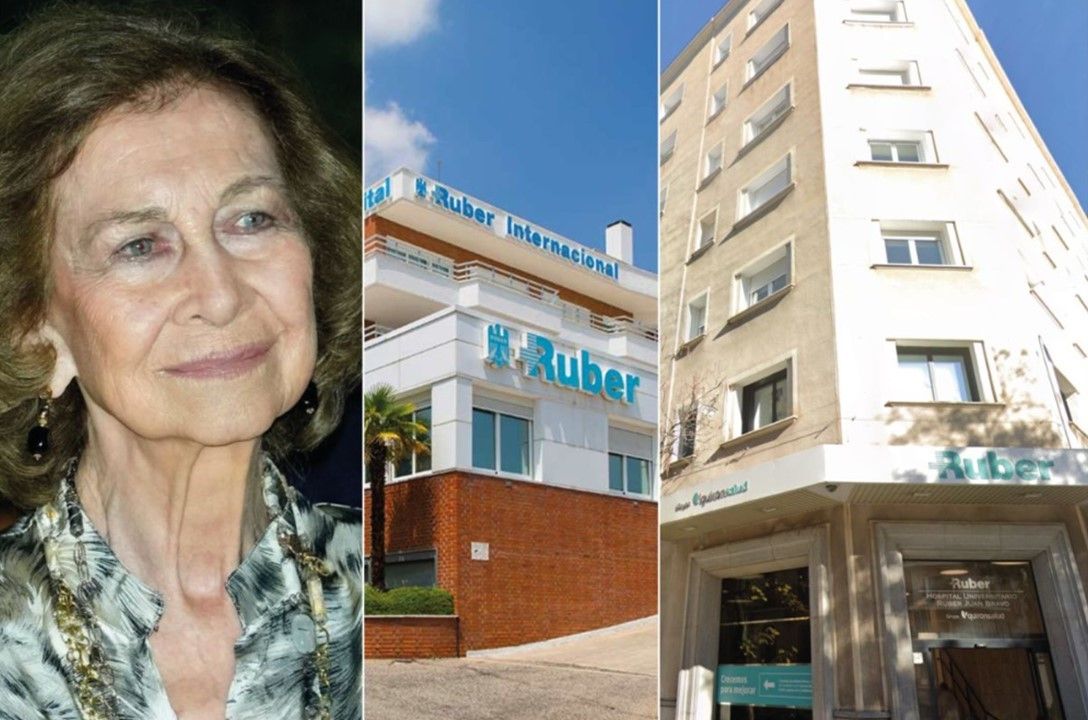 La reina Sofía confía en el Hospital Ruber Internacional (Quirónsalud) para tratar su infección urinaria