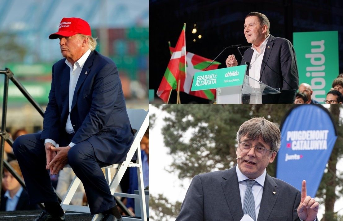Las elecciones de EEUU y las autonómicas vascas y catalanas están en el punto de mira de los hackers rusos. Fotos: EuropaPress/Archivo.