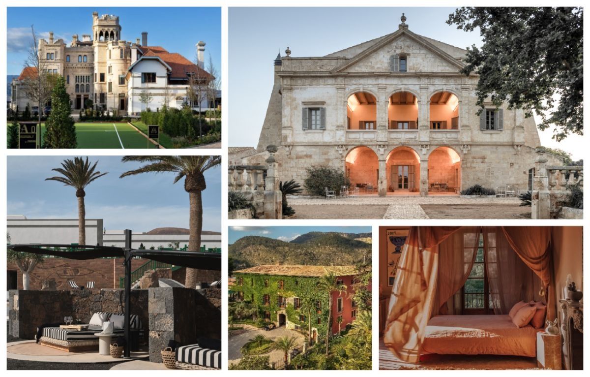 César Lanzarote, Son Net, Son Vell, Palacio Arriluce y Corazón, los cinco hoteles en España elegidos entre los mejores del mundo
