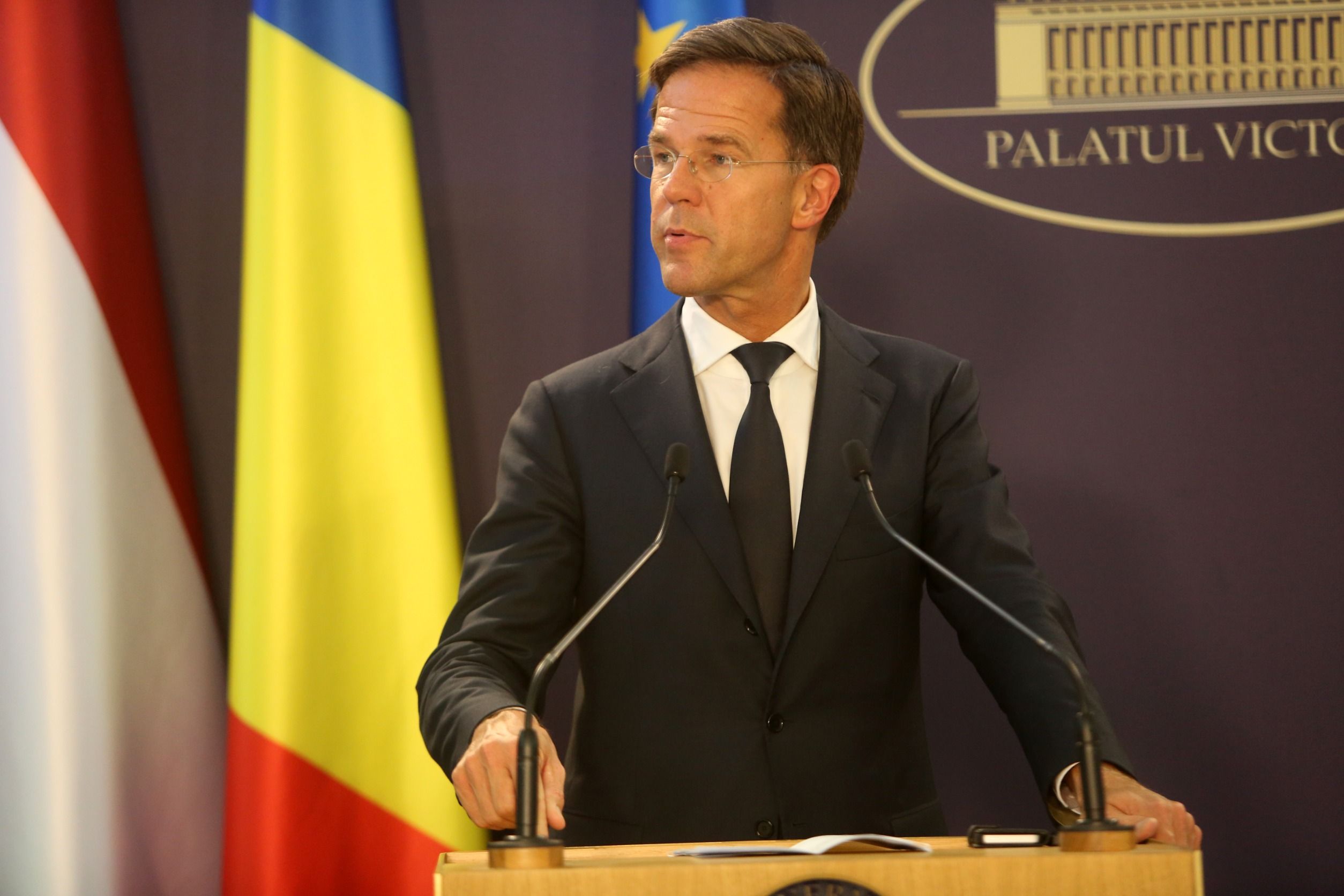 El ex Primer Ministro neerlandés Mark Rutte.