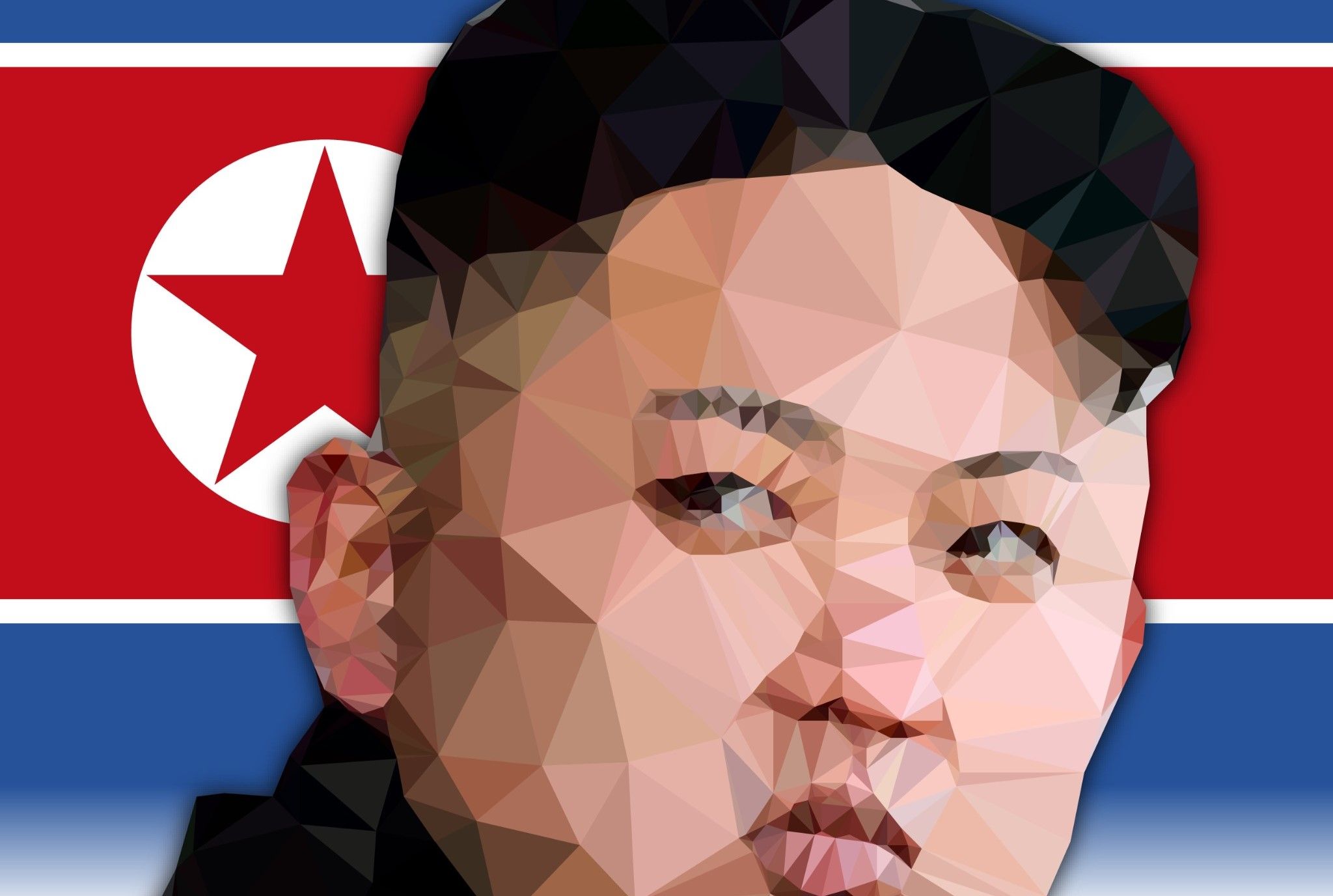Kim Jong-un,elaboración gráfica e ilustración. Imagen de recurso.