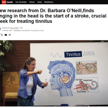 Un clon de una página de CNN que promociona una cura falsa para el tinnitus. Un clon de una página de CNN que promociona una cura falsa para el tinnitus.