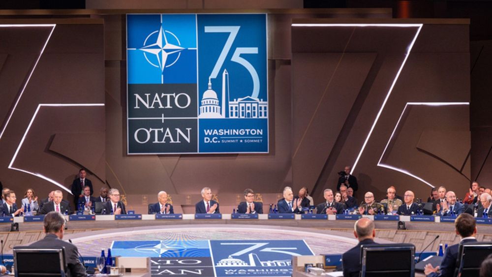 Imagen del 75 aniversario OTAN en Washington. Fuente: OTAN. Imagen del 75 aniversario OTAN en Washington. Fuente: OTAN.