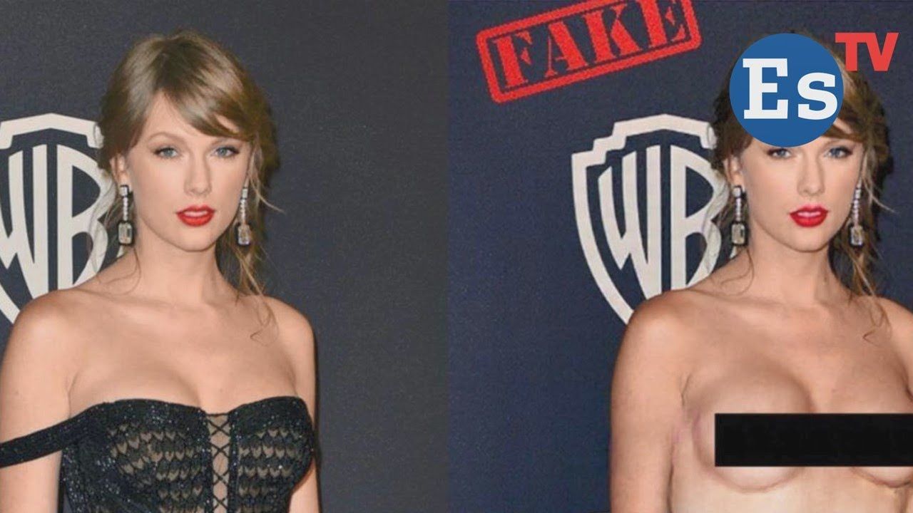 Deepfake de la cantante Taylor Swift.