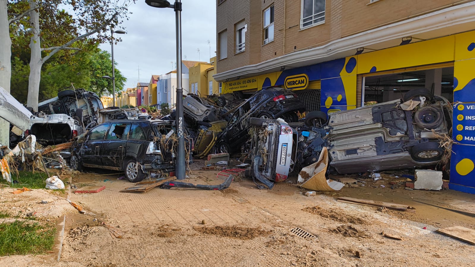 Zona de la provincia de Valencia devastada por el paso de la DANA el 2 de noviembre| Foto: David Espí