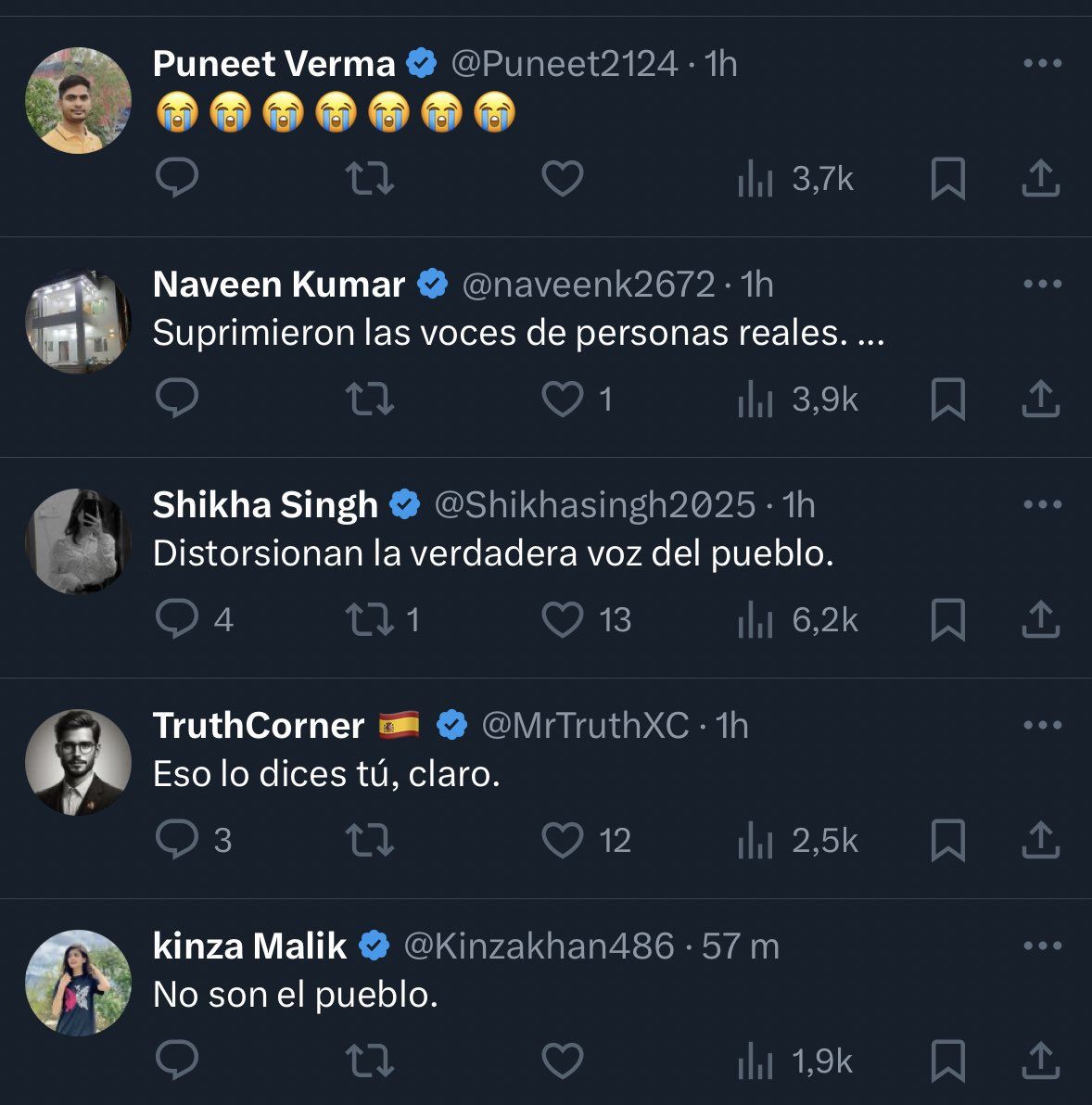 Un ejército de bots de origen indio está difundiendo bulos.