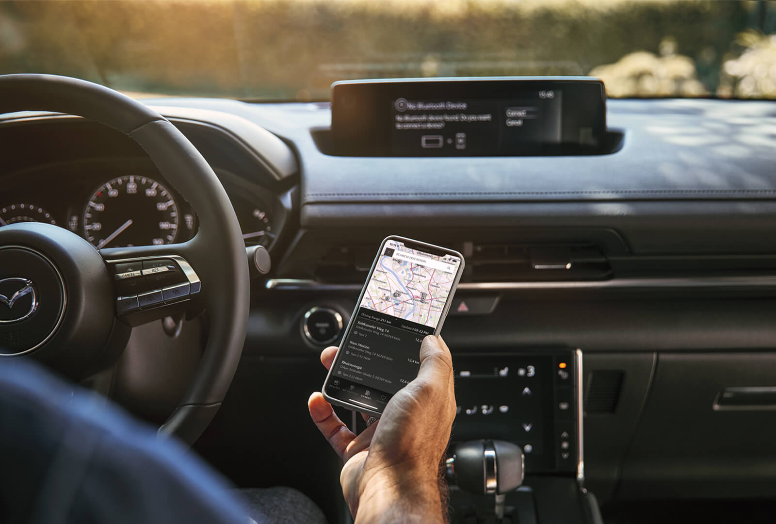 Mazda connect.