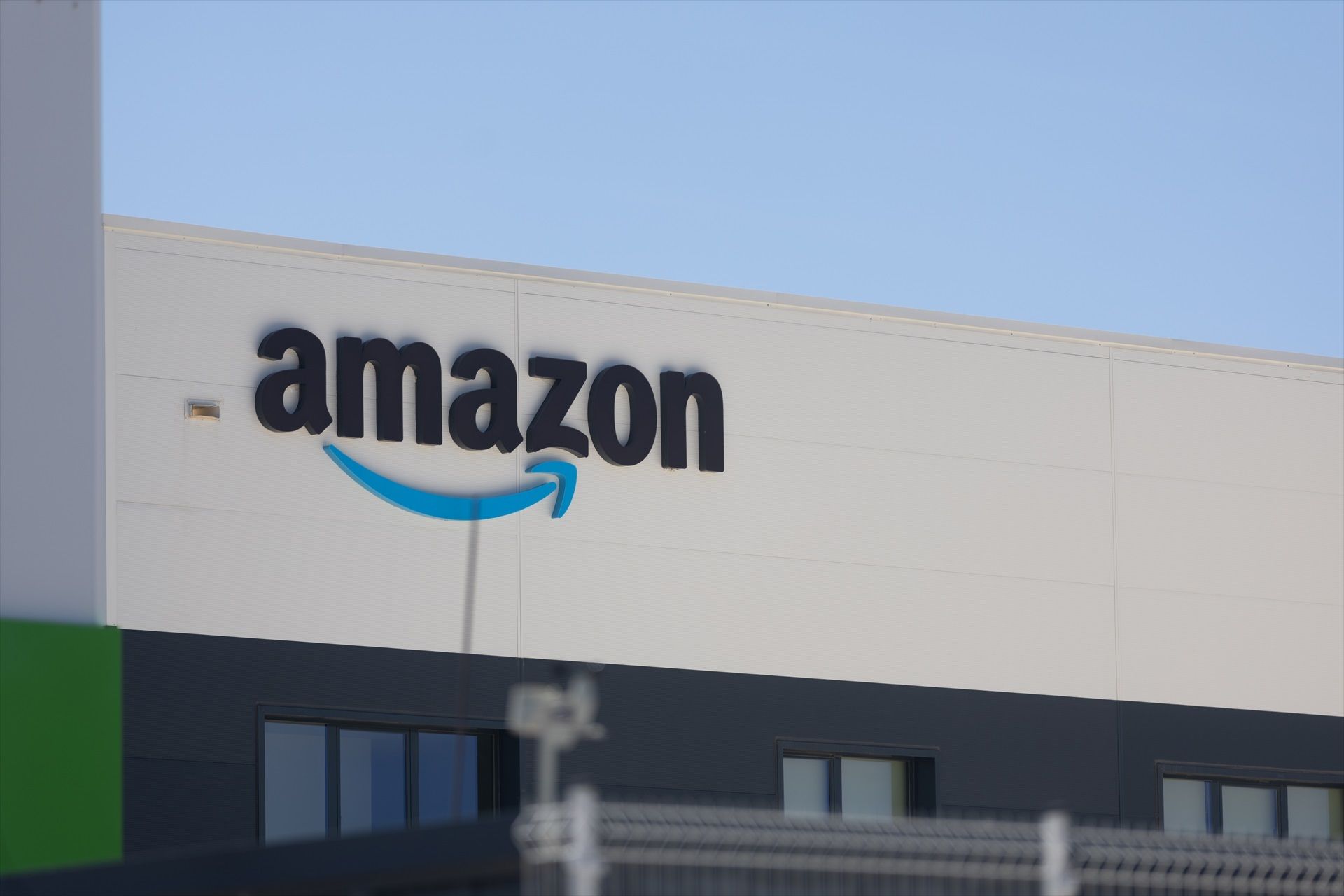 Centro logístico de Amazon en Móstoles (Madrid). Foto: Europa Press / Eduardo Parra.