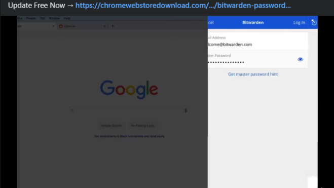 Malvertising en Facebook que suplanta al gestor de contraseñas Bitwarden | Fuente Bitdefender Malvertising en Facebook que suplanta al gestor de contraseñas Bitwarden | Fuente Bitdefender