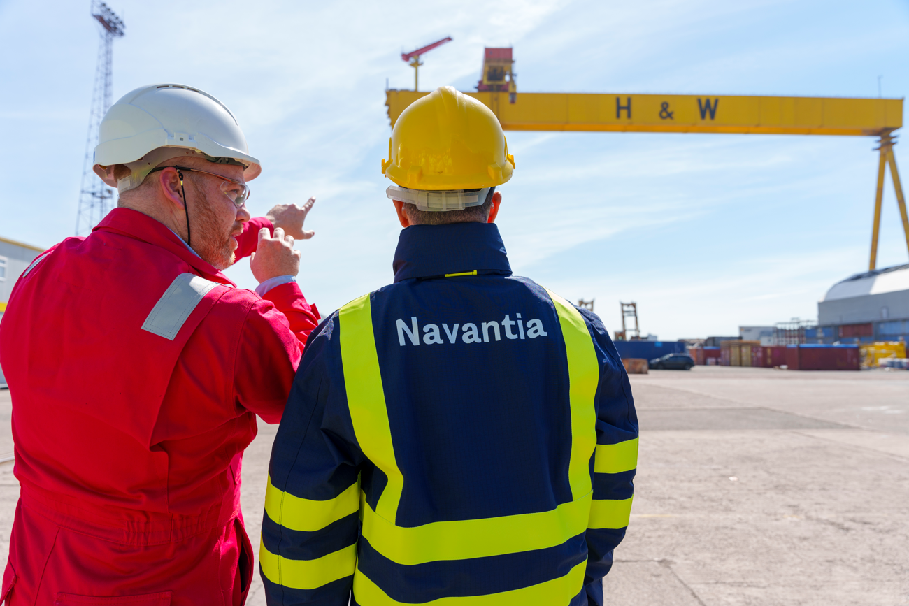 Navantia acude al rescate de Harland & Wolff. Foto: Navantia.