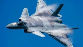 Caza chino J-20. Foto: Ministerio de Defensa chino. Caza chino J-20. Foto: Ministerio de Defensa chino.
