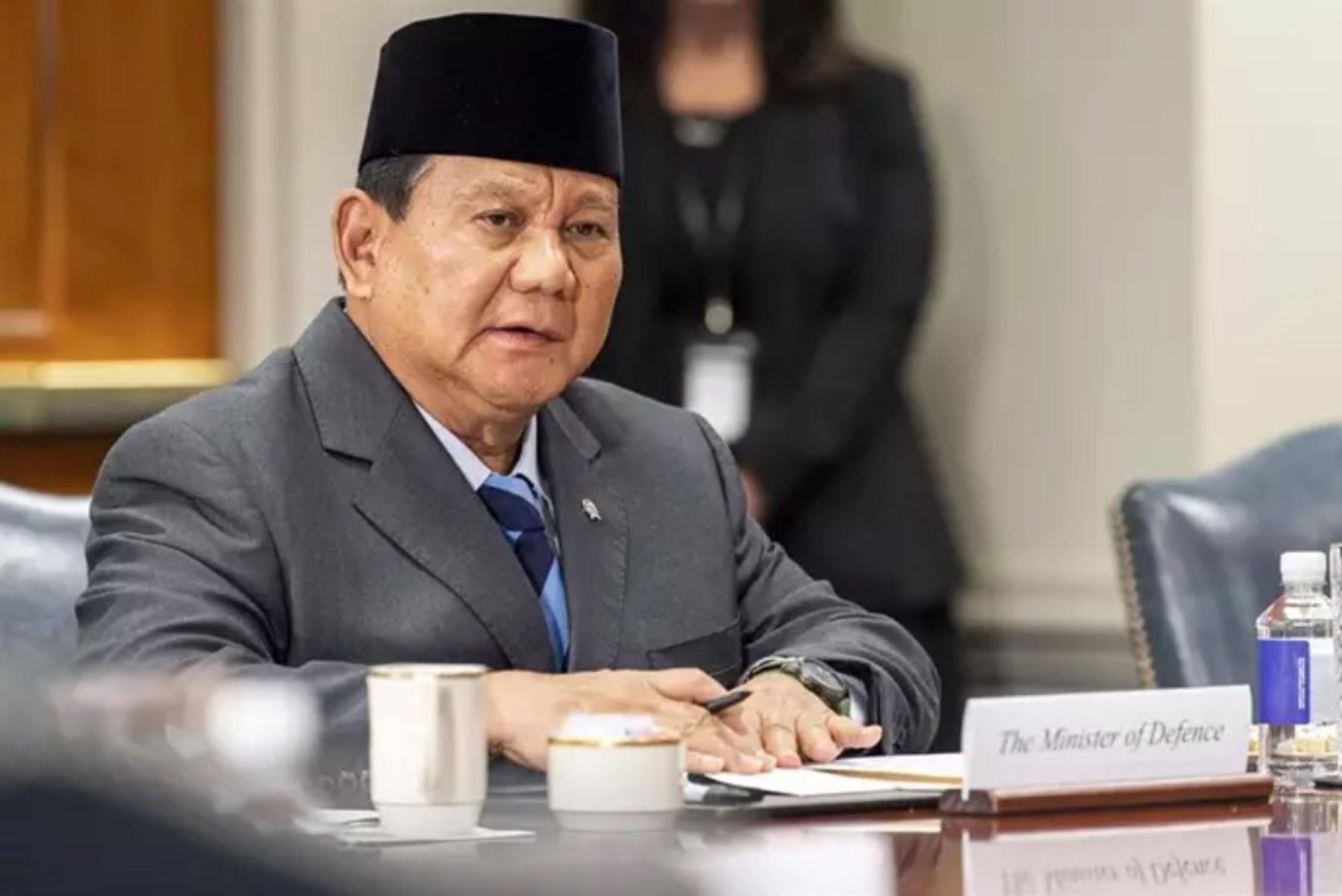 El presidente electo de Indonesia, Prabowo Subianto | Foto: Alexander Kubitza/Dod/Planet/Dpa - Archivo