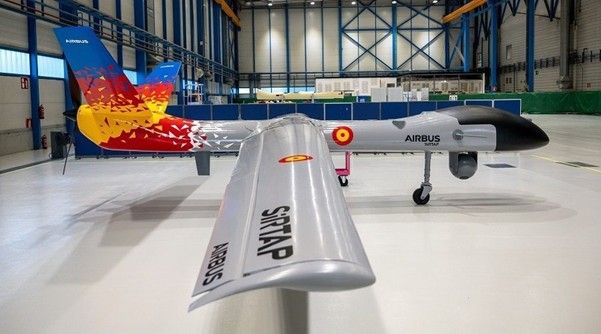  Dron SIRTAP. Imagen: Ministerio de Defensa de España.