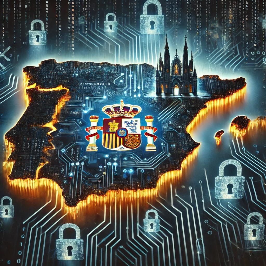 Todas las claves del nuevo Centro Nacional de Ciberseguridad de España - Imagen creada por IA