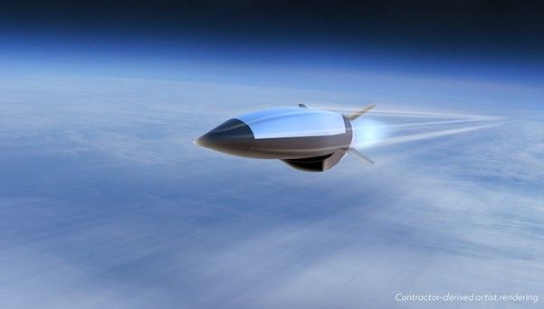 Misil hipersónico según Raytheon.