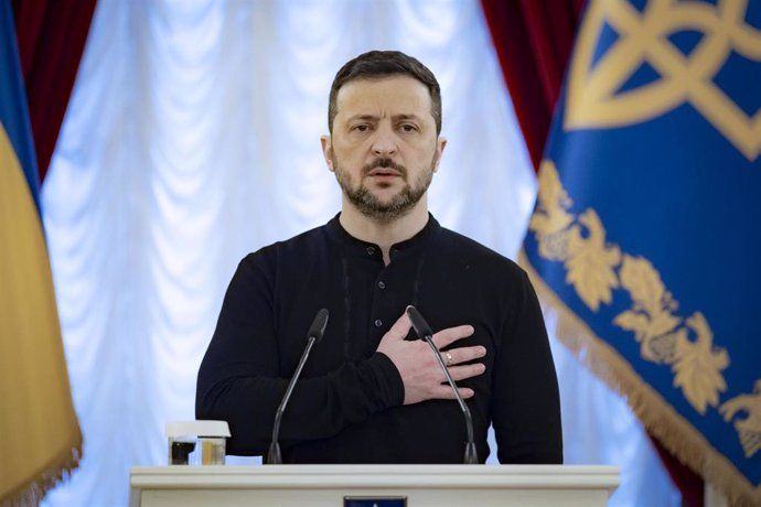 Zelenski, el presidente de Ucrania. Foto: Europa Press.