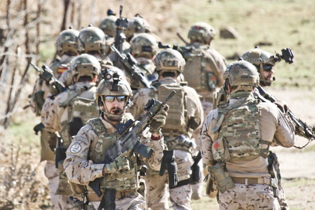 Fuerzas de Guerra Naval Especial. Foto: Ministerio de Defensa.
