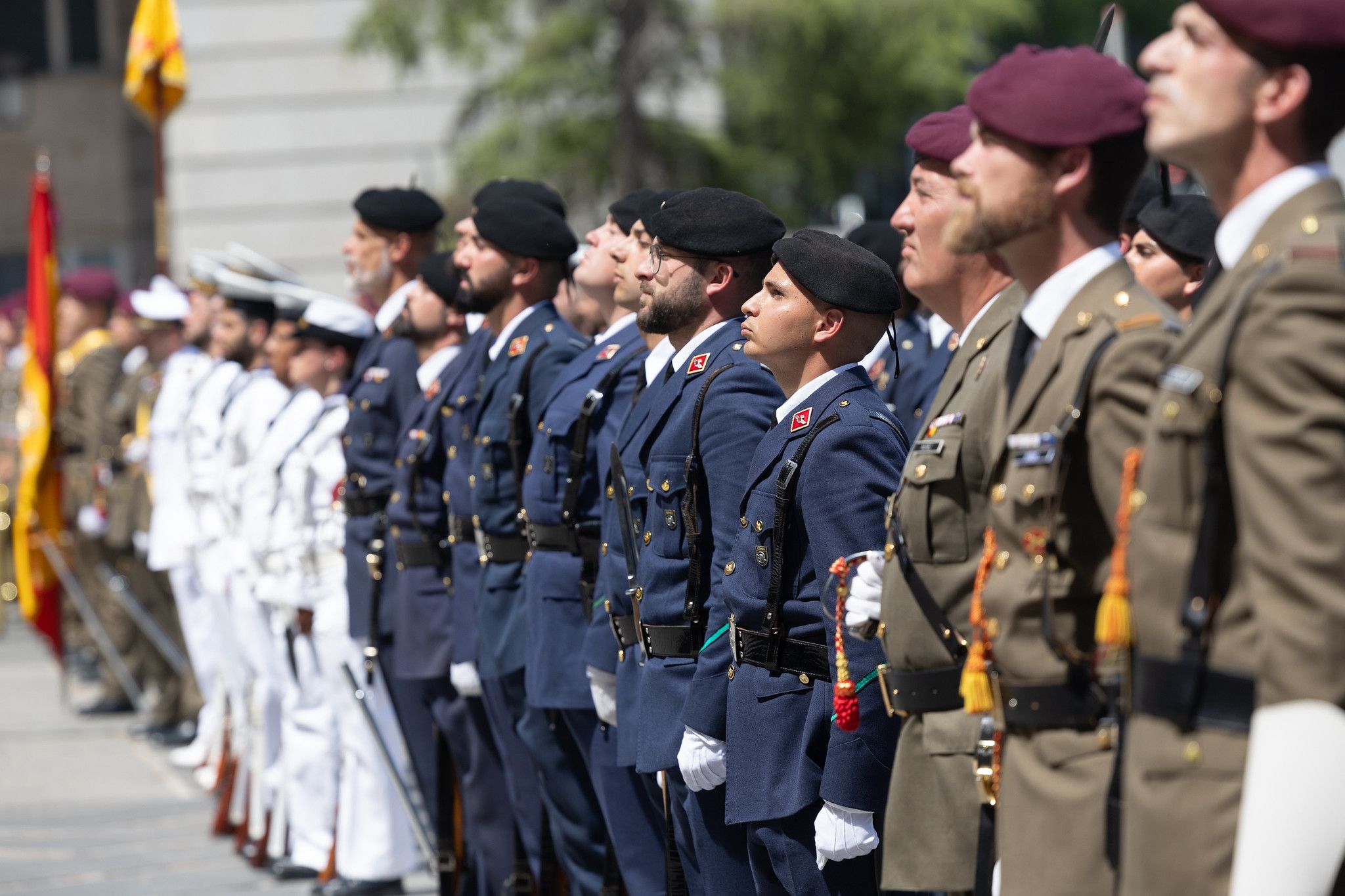 Defensa publica la oferta de plazas de tropa y marinería en el primer ciclo de la convocatoria 2025. Foto: MDE.
