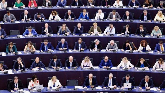 Imagen de archivo en el Parlamento Europeo. Foto: Europa Press. Imagen de archivo en el Parlamento Europeo. Foto: Europa Press.