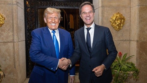 Donald Trump y el secretario general de la OTAN Mark Rutte. Foto: OTAN.
