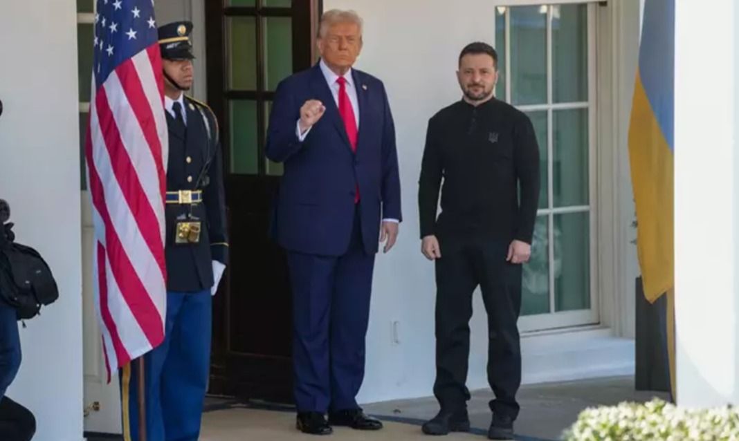 Volodimir Zelenski visita Estados Unidos para cerrar con Trump el acuerdo sobre Ucrania. Foto: Europa Press.