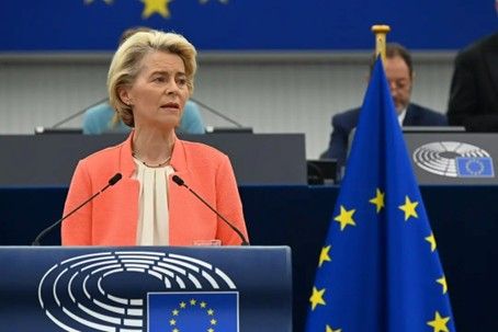  Ursula von der Leyen en el Parlamento Europeo. Foto: Comisión Europea.
