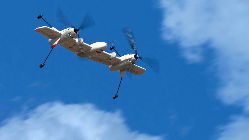 Sistema aéreo no tripulado de «alas sustentadas por rotor de Sikorsky. Sistema aéreo no tripulado de «alas sustentadas por rotor de Sikorsky.