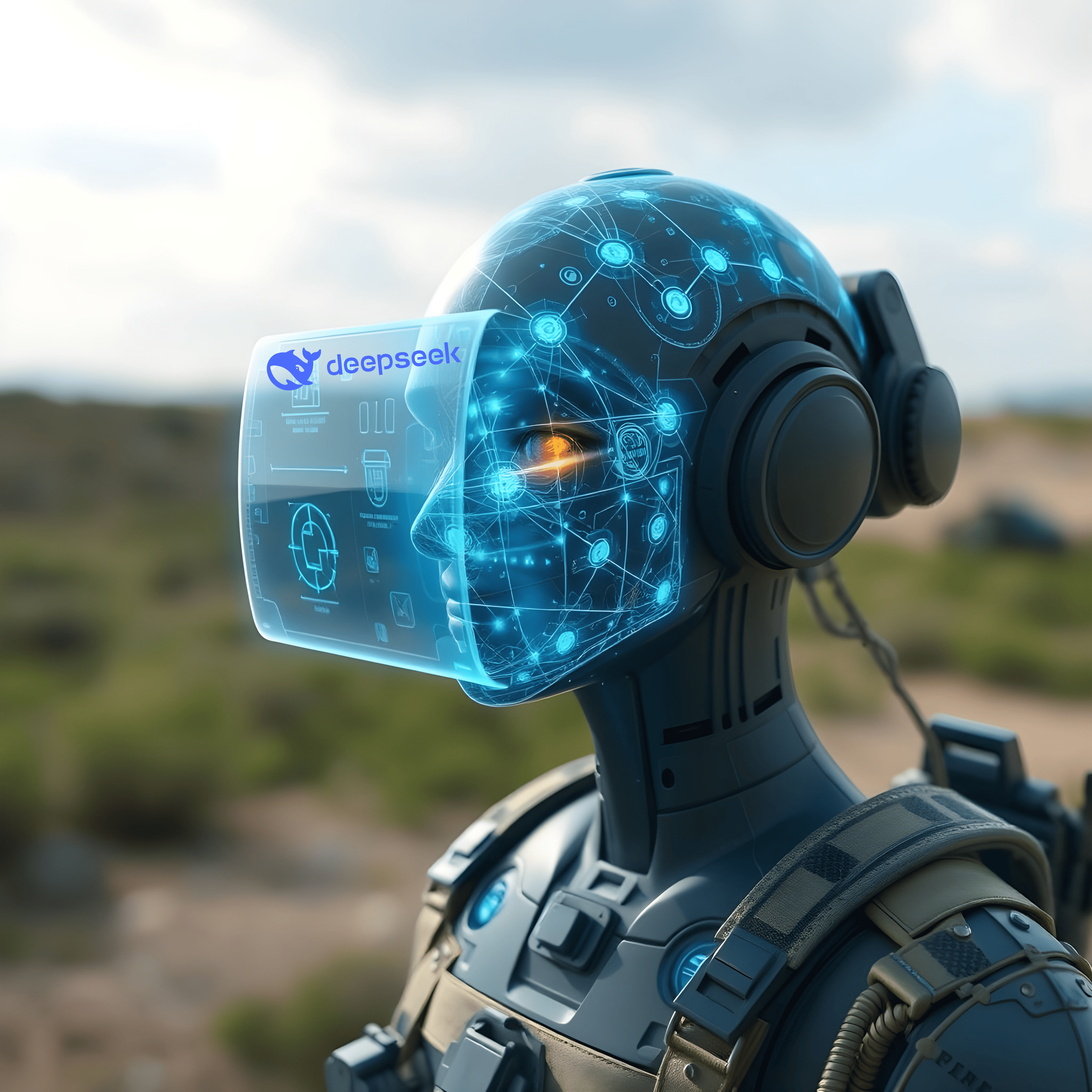 DeepSeek tiene un enfoque dirigido a una autonomía militar total. Imagen generada con IA.