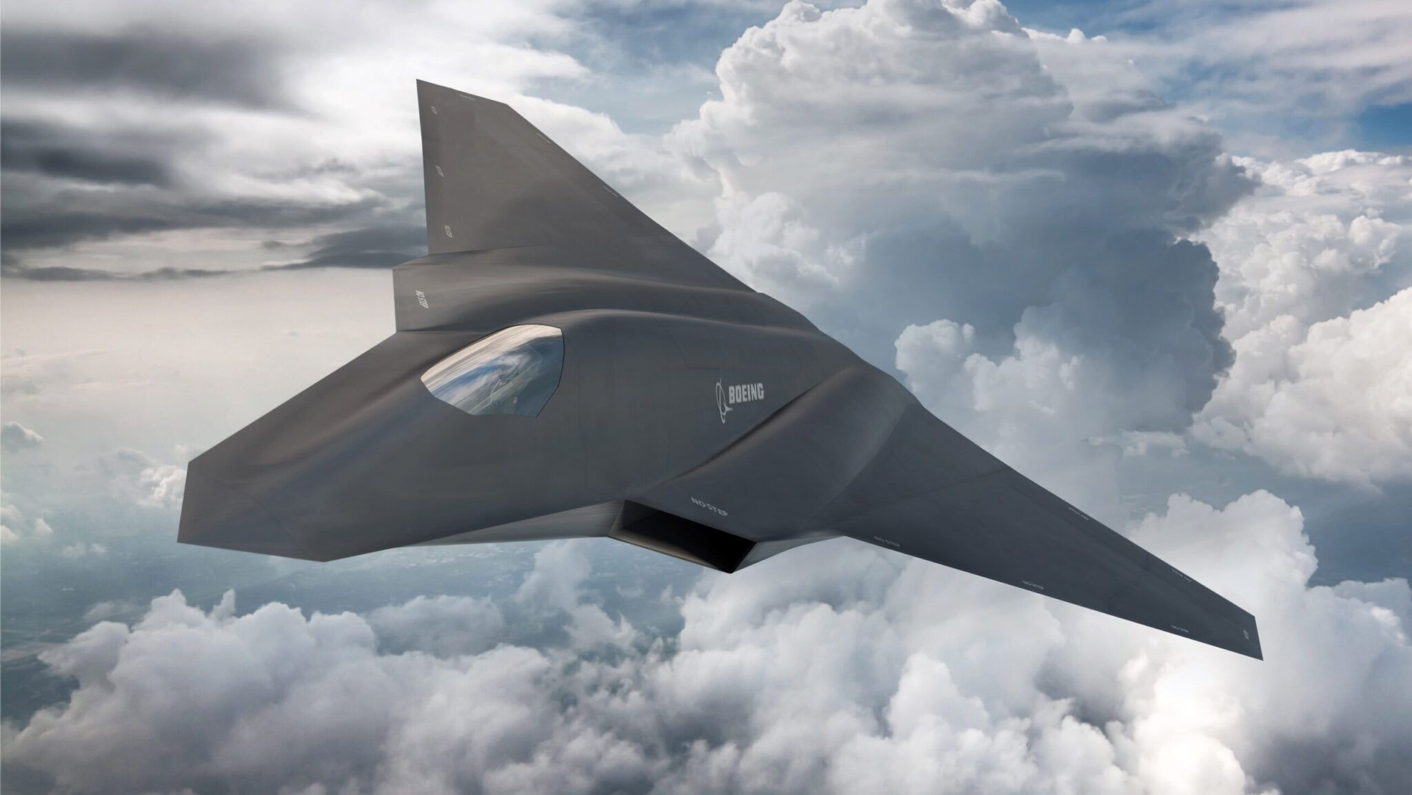 F-47 según Boeing. Foto: Boeing.