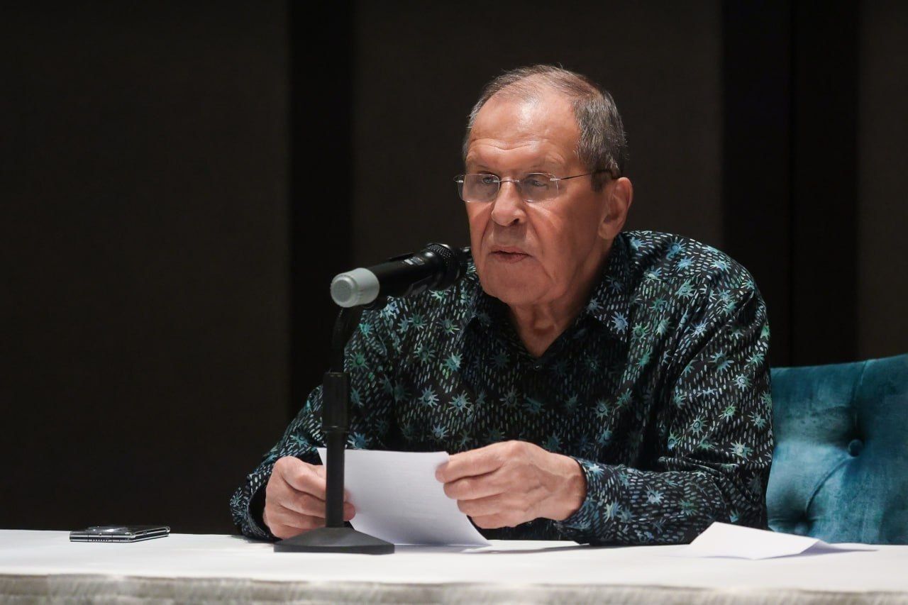 El ministro de de Asuntos Exteriores de Rusia, Sergei Lavrov. Foto: Ministerio de Asuntos Exteriores de Rusia.