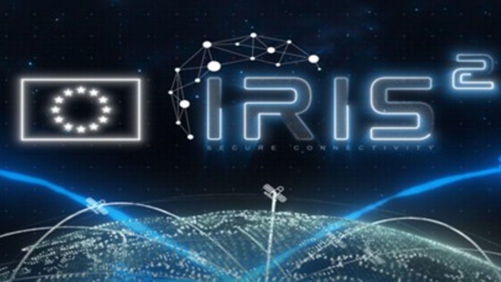 Imagen de la UE del proyecto de constelación de satélites Iris2. Fuente: Unión Europea.
