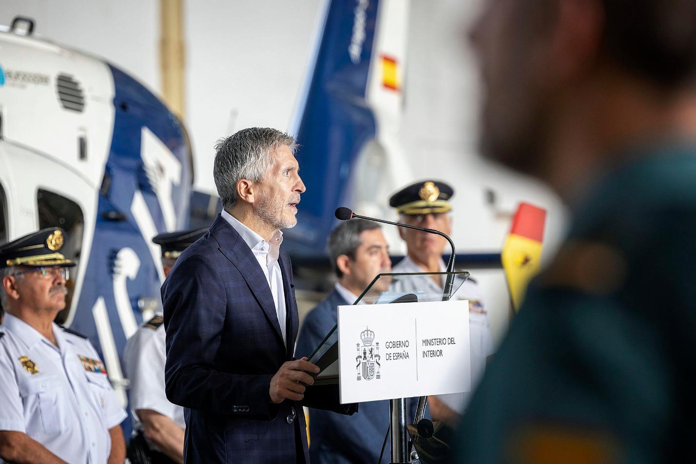 El ministro del Interior, Fernando Grande-Marlaska. Foto: Ministerio del Interior.