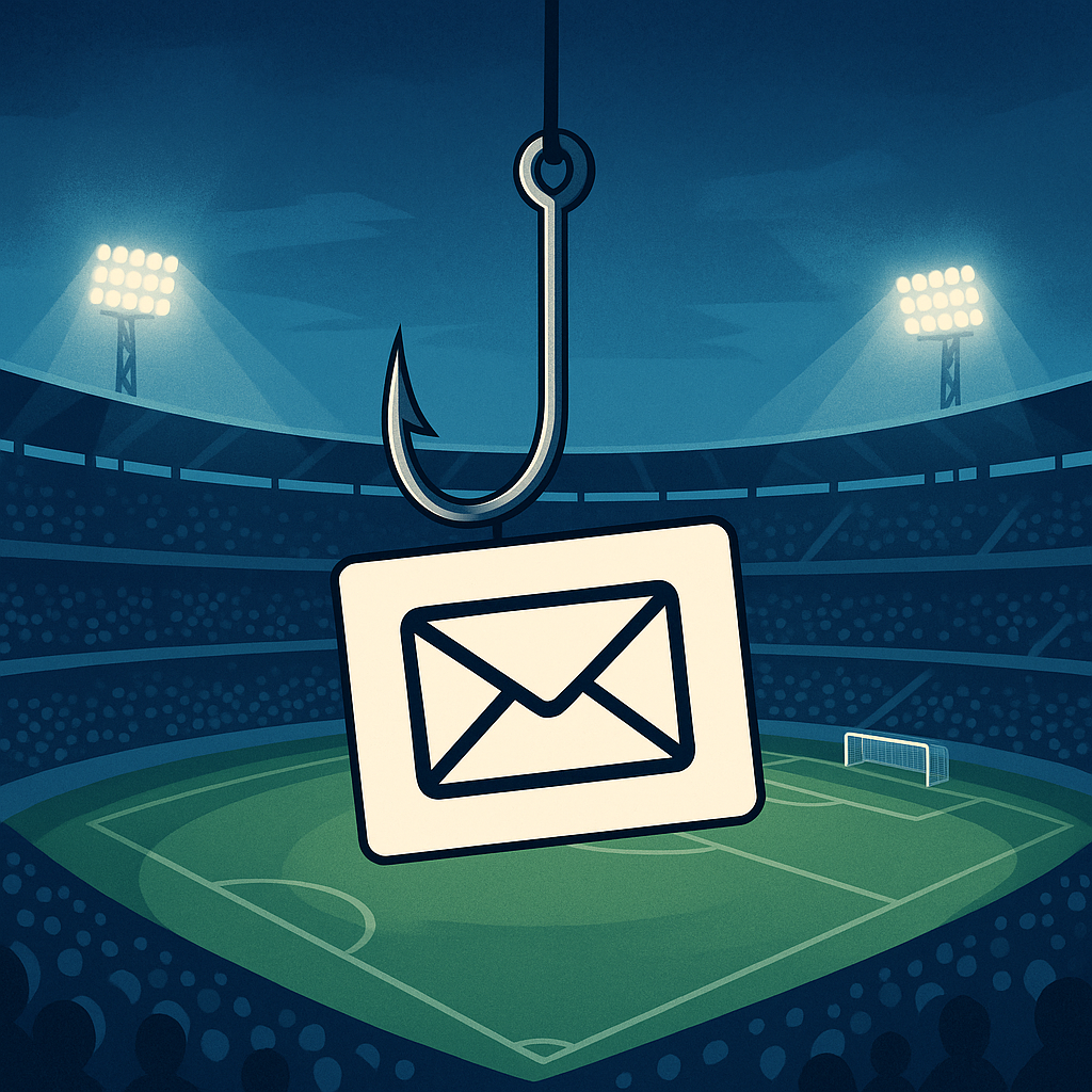 Los eventos deportivos, un imán para el phishing