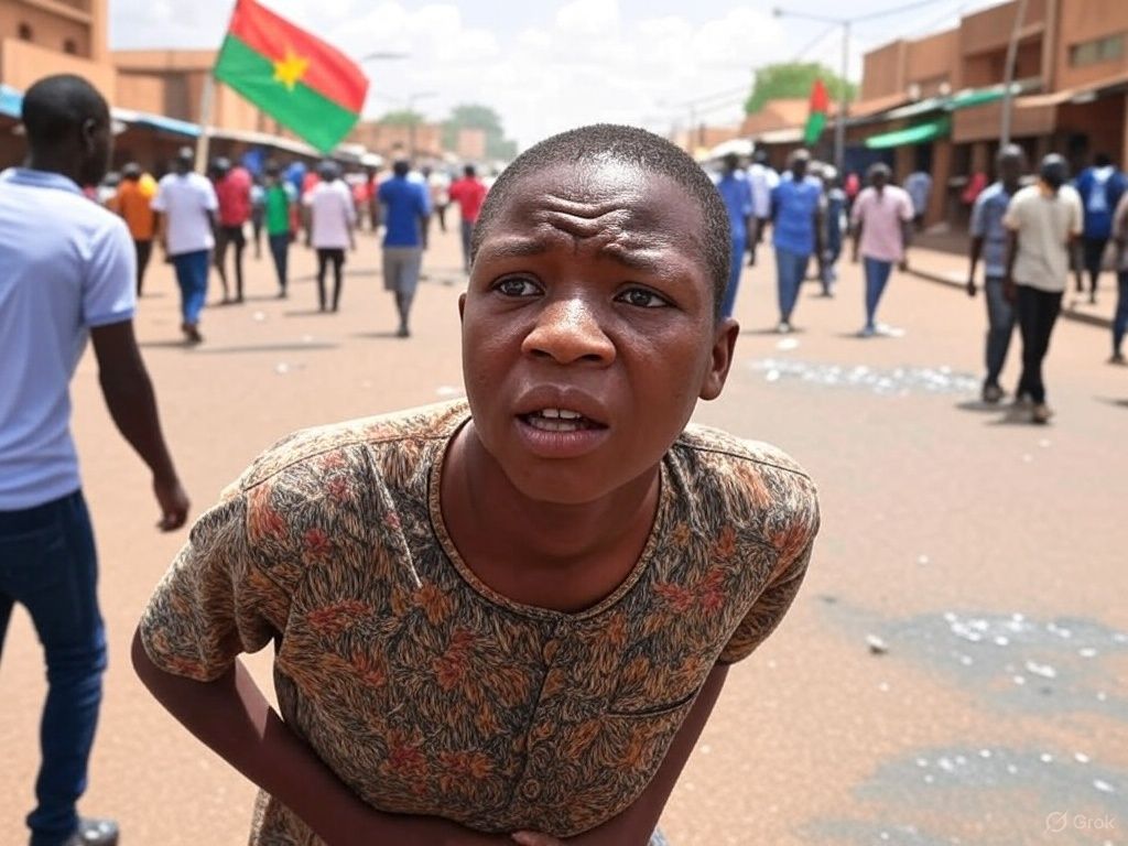 Fotografía ilustrativa de la situación de inestabilidad que atraviesa Burkina Faso | Imagen generada con Grok