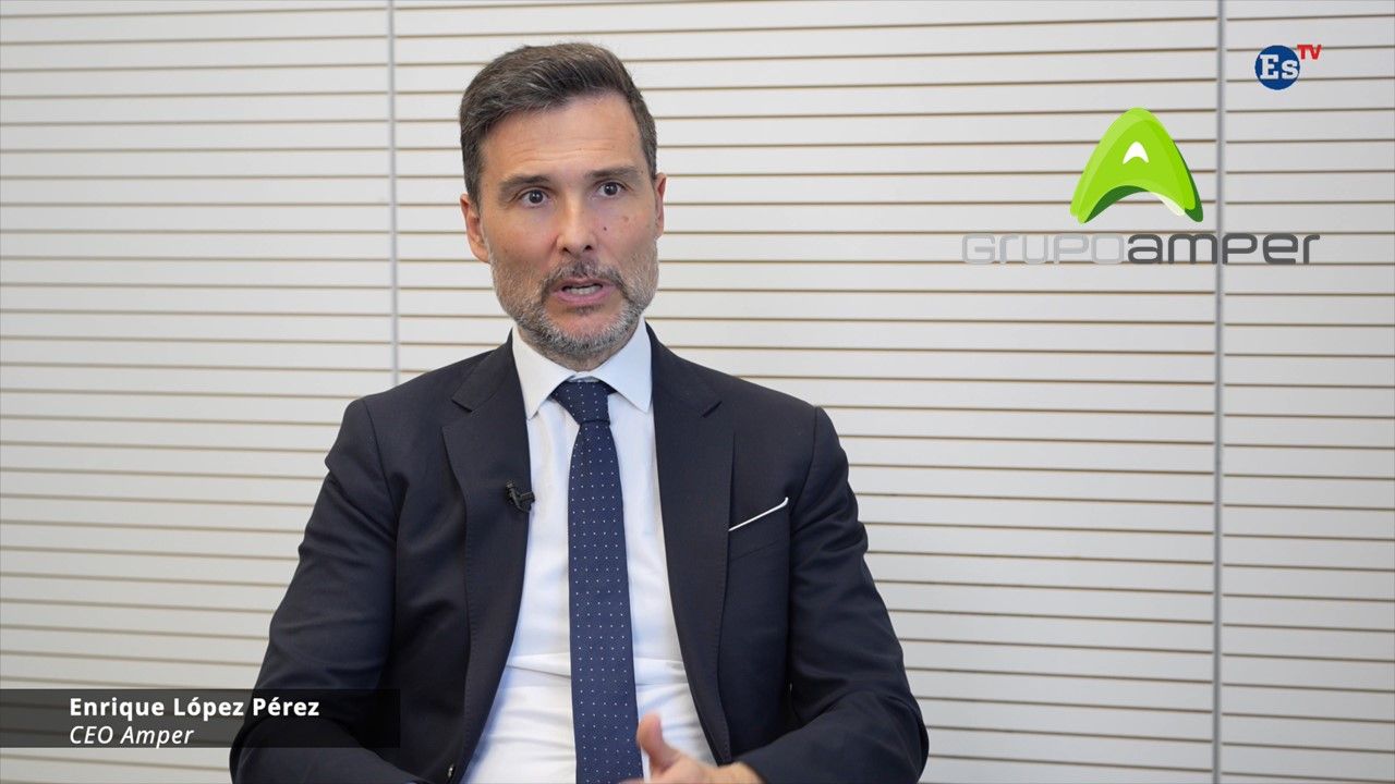 Enrique López Perez, CEO de Grupo Amper.
