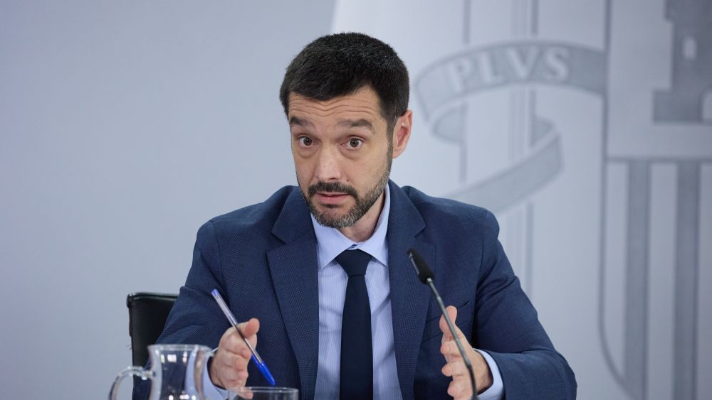 El ministro de Derechos Sociales, Consumo y Agenda 2030, Pablo Bustinduy, durante una rueda de prensa | Foto: Jesús Hellín/Europa Press El ministro de Derechos Sociales, Consumo y Agenda 2030, Pablo Bustinduy, durante una rueda de prensa | Foto: Jesús Hellín/Europa Press