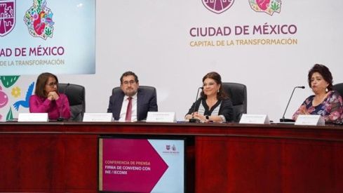 Conferencia de Clara Brugada, jefa de Gobierno de CDMX. Foto: Gobierno de CDMX. Conferencia de Clara Brugada, jefa de Gobierno de CDMX. Foto: Gobierno de CDMX.